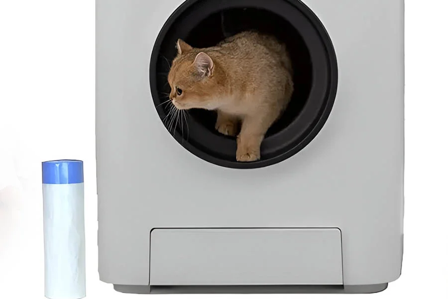 automatic cat litter cleaner